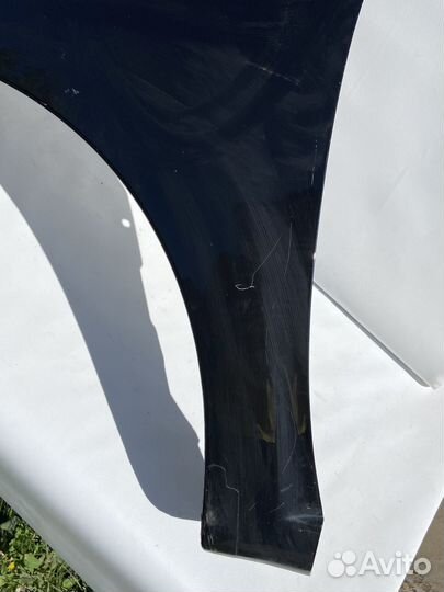Левое переднее крыло datsun on do черное