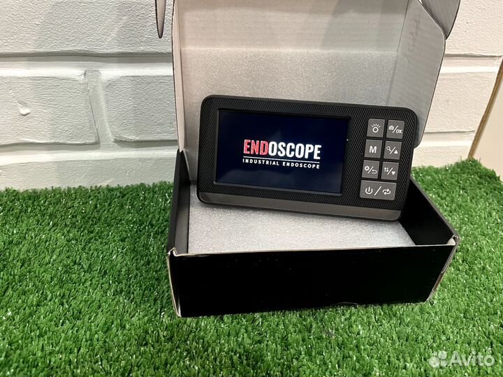 Эндоскоп с монитором 2 камеры флеш кабель 3м HD