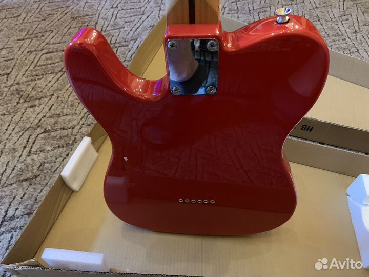 Электрогитара harley benton TE-62 CC DR + чехол