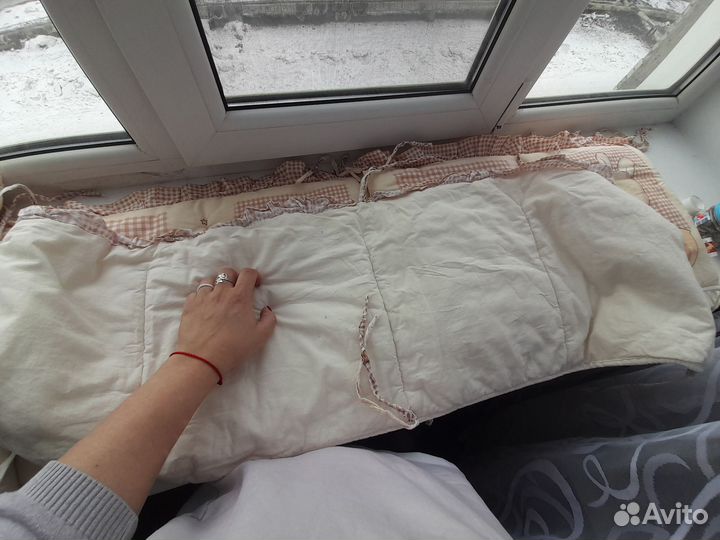 Бортики в детскую кроватку бу