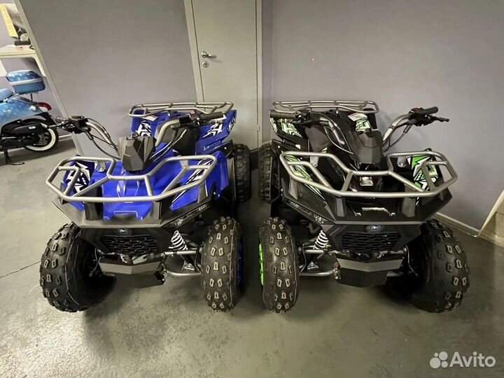 Квадроцикл Regulmoto Hammer 125 черно-зеленый