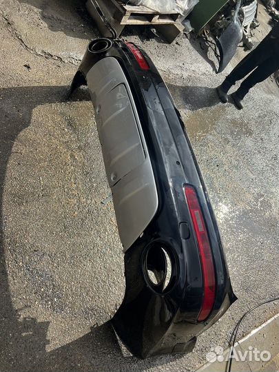 Бампер задний всборе audi q7 4l v12 diesel 6.0 5.9