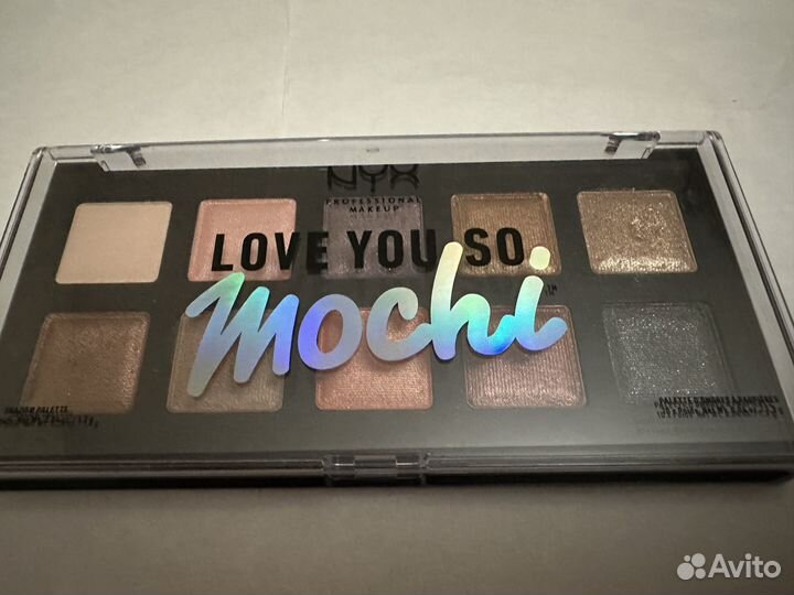 Палетка теней nyx love you so mochi