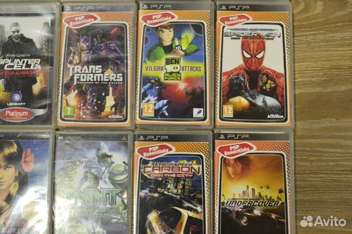 Диски для PSP в отличном состоянии