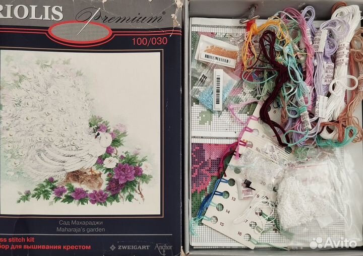 Набор для вышивания риолис Сад Махараджи