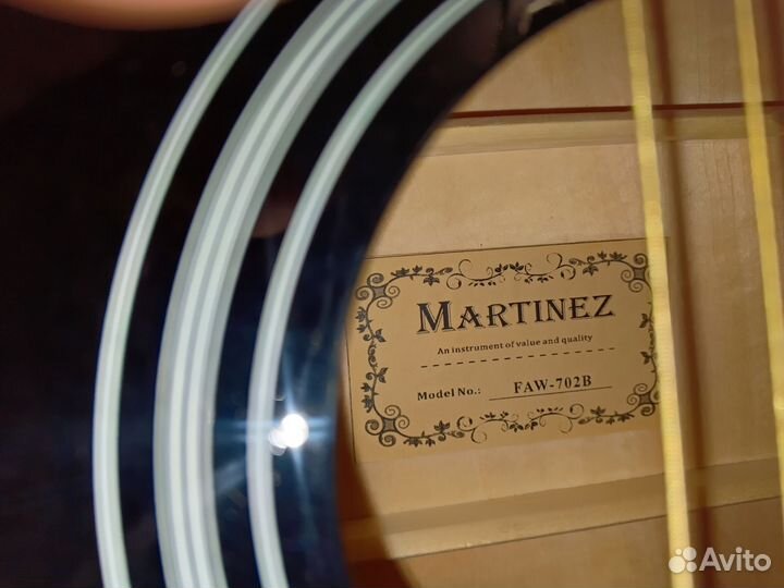 Акустическая гитара Martinez faw-702