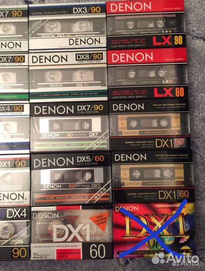 Аудиокассеты Sony, basf, denon, grundig, maxell