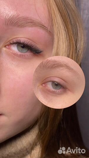 Наращивание ресниц 2д