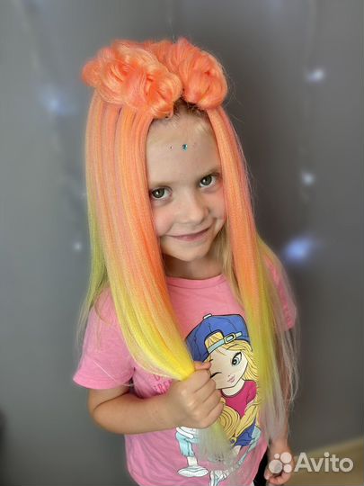 3d косы съемные