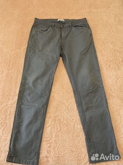 Фирменные теплые брюки