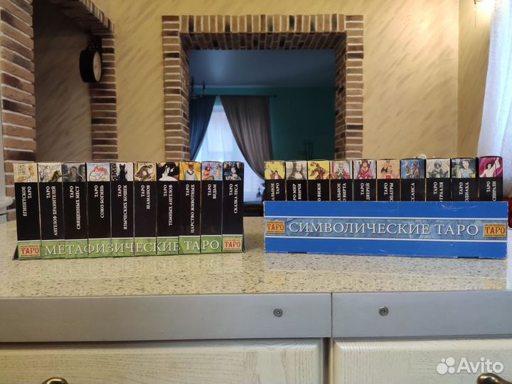 Карты Таро Ашет коллекция 6 коллекций по 10 колод