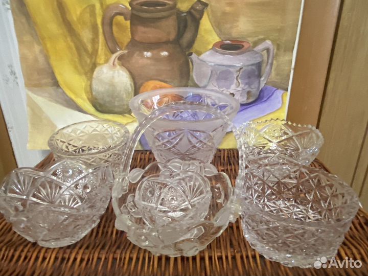 Хрусталь, стекло, посуда СССР