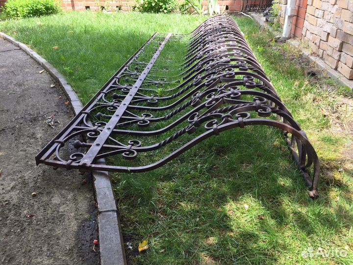 Балконное ограждение,решётки выпуклые