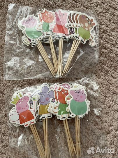 Топперы Свинка Пеппа