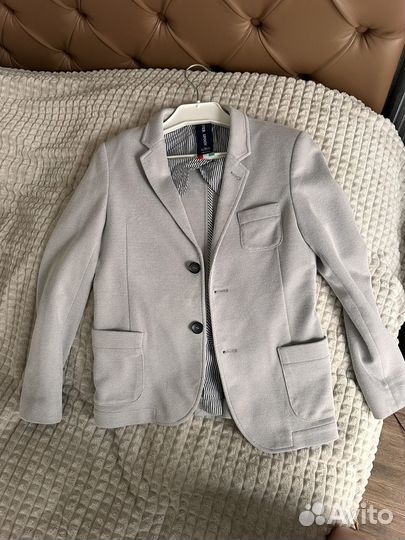 Костюм пиджак брюки + поло 146