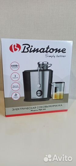 Соковыжималка электрическая Binatone Новая Гаранти