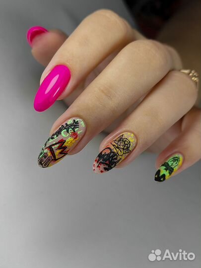 Маникюр Солнцево покрытие гель лак шеллак