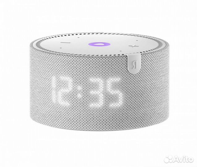 Умная колонка Яндекс Станция Мини Плюс с часами и