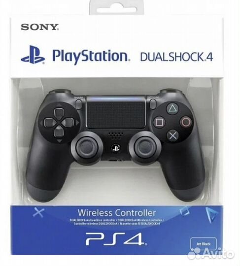 Геймпад dual shock PS4 A1 S12 Jet black