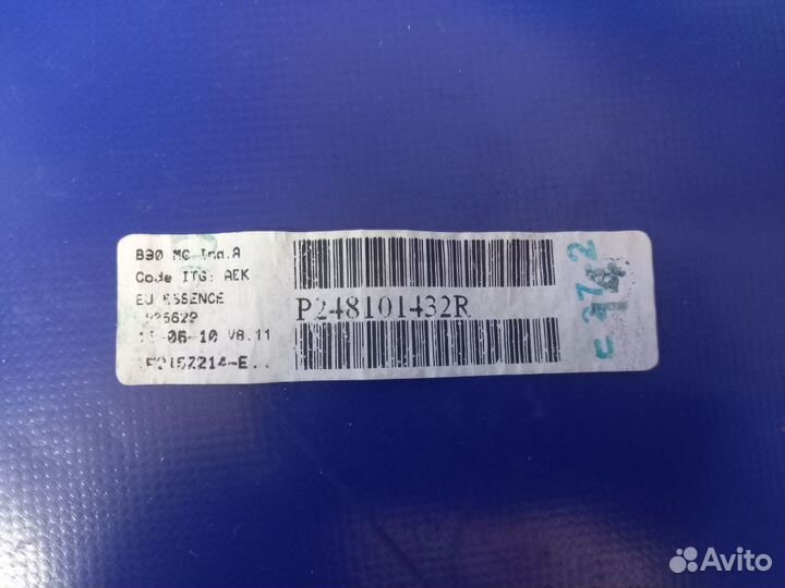 Панель приборов Renault Logan I (2004—2009)