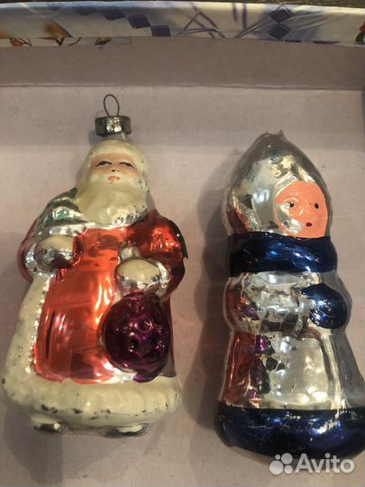 Елочные игрушки СССР