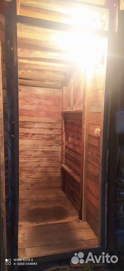 Дачный туалет деревянный