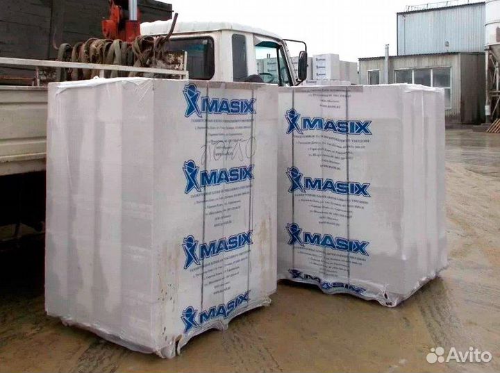 Газоблок Масикс от 10 м3