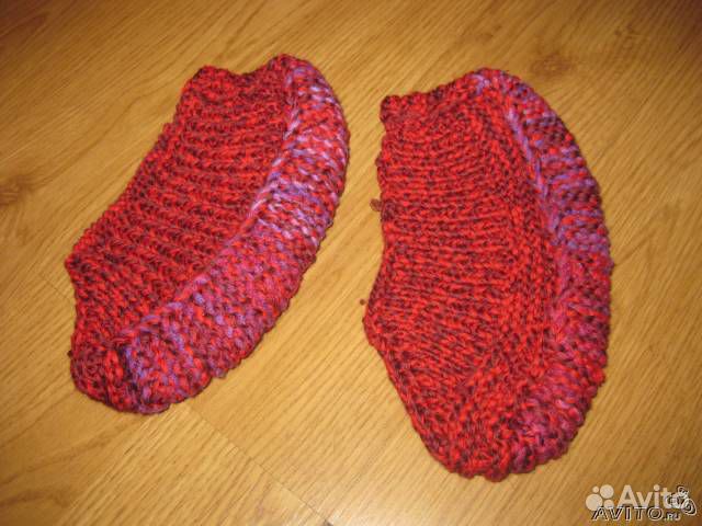 Носки шерстяные оригинального фасона