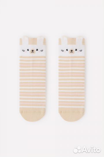 Носки для девочки Crockid К 9633 дымчатый бе (20)