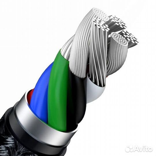 Кабель Baseus Cafule Series Metal Data Cable