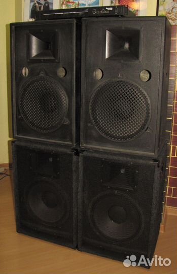 Колонки AT-FA 2000W 4шт D12