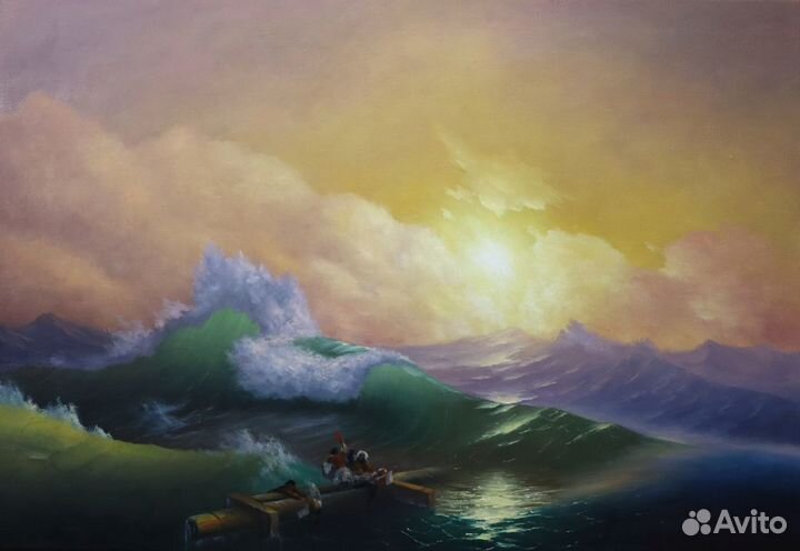 Картина Девятый Вал Маслом