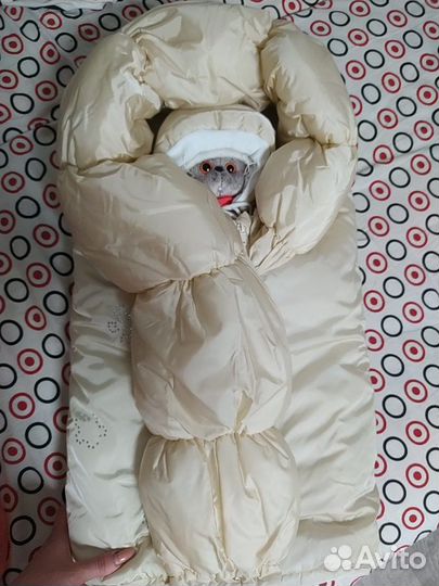 Конверт на выписку для девочки зима