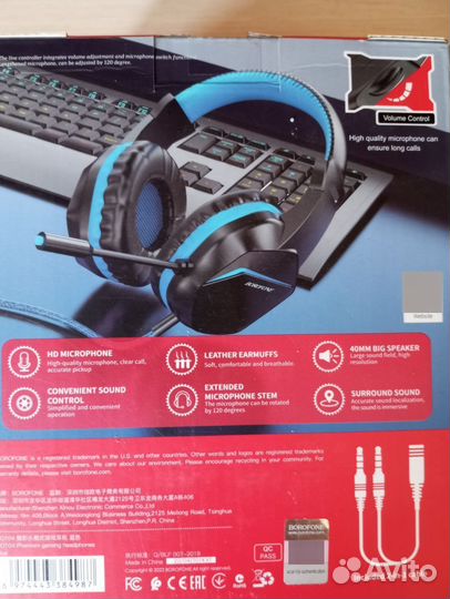 Наушники для компьютерных игр с микрофоном