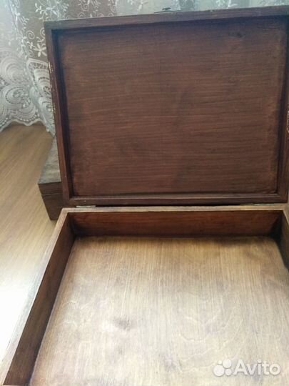 Деревянные сувенирные коробки. Новые