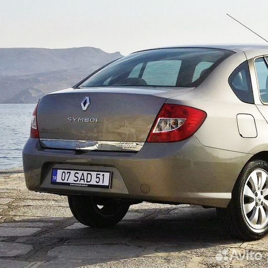 Бампер задний в цвет Renault Symbol 2 (2008-2012)