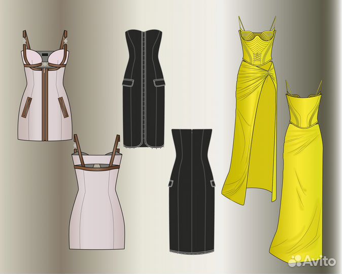 Технический эскиз одежды