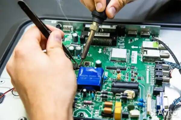 Ремонт телевизоров Ремонт компьютеров и ноутбуков