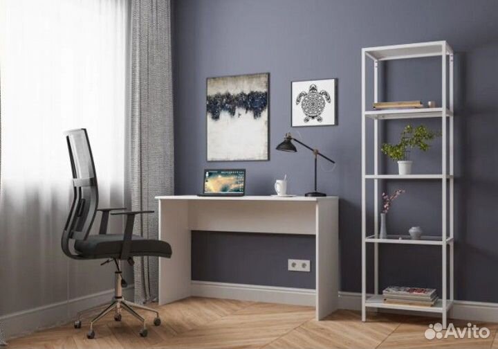 Стол письменный Мори белый 120х50