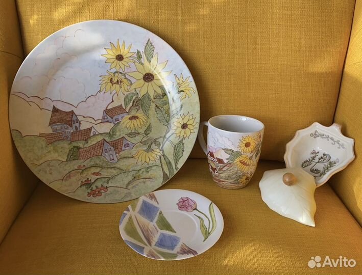 Фарфор с ручной росписью (по Вашему желанию)