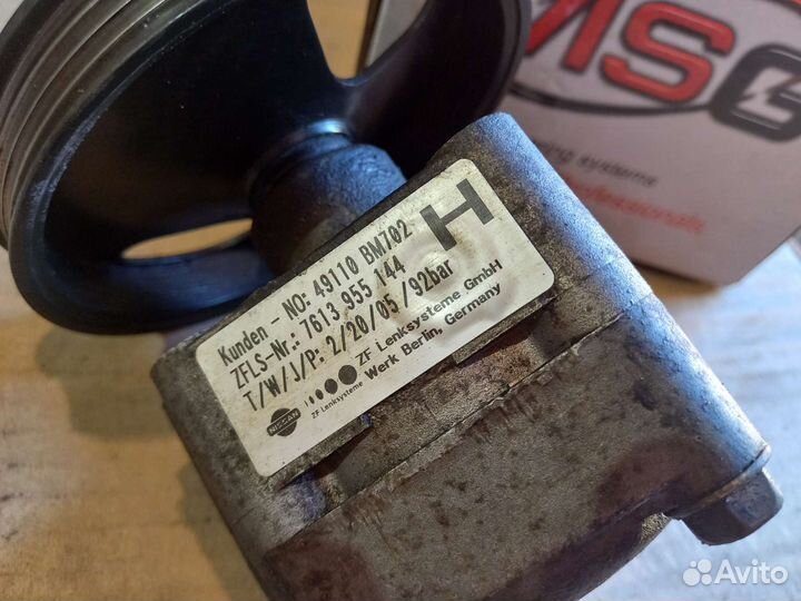 Насос гур Nissan Almera (N16) Primera (P12)