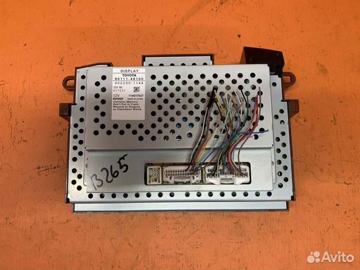 Дисплей информационный Toyota Highlander XU20 3.3