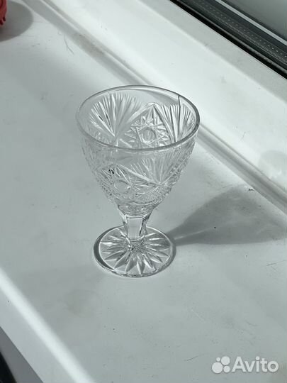 Рюмка на ножке, лафитник, хрусталь 50мл