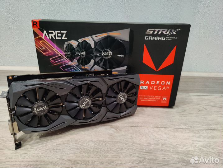 Видеокарта RX vega 56 8Gb