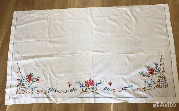 Салфетка/дорожка на стол вышивка винтаж