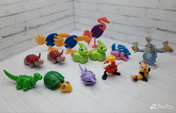 Игрушки из киндера 90х