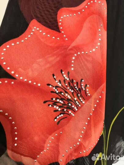 Пончо летнее