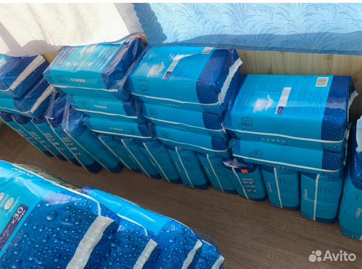 Подгузники и трусы для взрослых Оптио S-M-L-XL