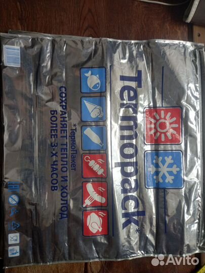 Складная термосумка для доставки