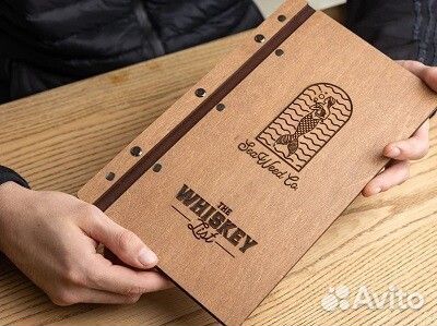 Деревянное меню на заказ в Улан-Удэ